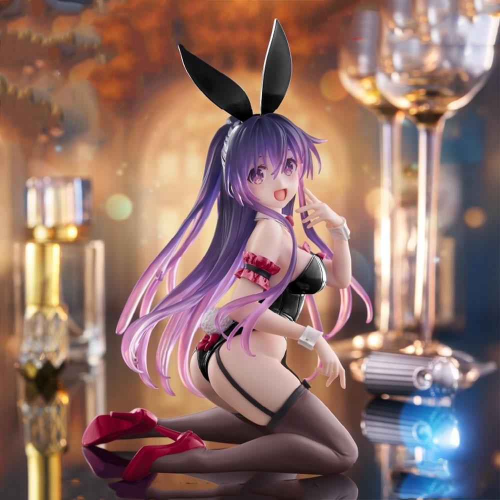 13 см Аниме DATE A LIVE Фигурка Ятогами Тока Девушка-кролик На коленях Аниме Модель Игрушки Подарки Коллекция Украшения Орнаменты ПВХ