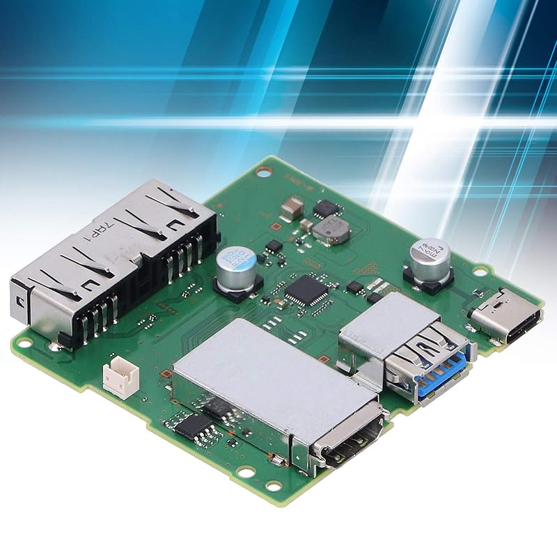 HDMI Charging Board Docking Station Main Board Circuit Board Exchange with Screwdriver Game Console Dock Mainboard for Circuit Boards