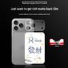 Защитная пленка Smorss для задней панели и объектива камеры iPhone 17 Pro (матовая)
