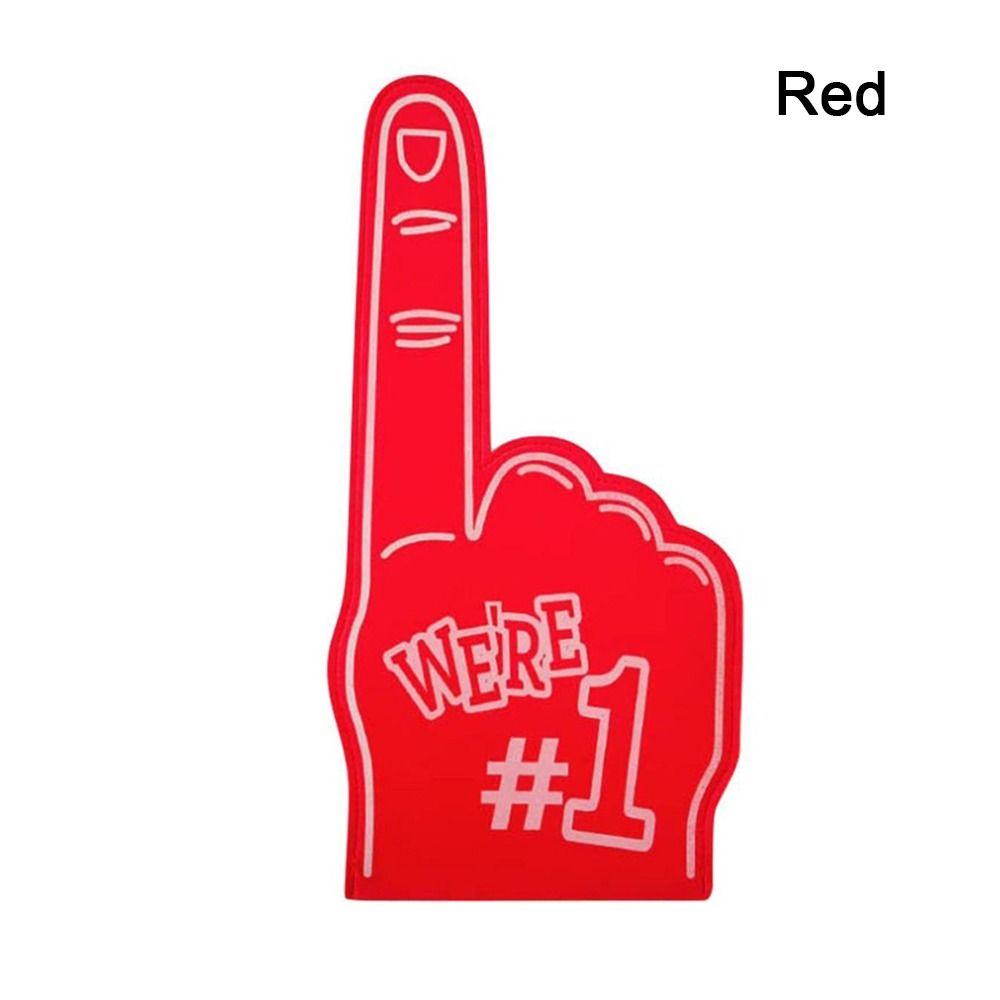 1 шт. пенопластовые гигантские пенопластовые перчатки для пальцев из пенопласта EVA, красочные перчатки для поддержки, спортивные аксессуары