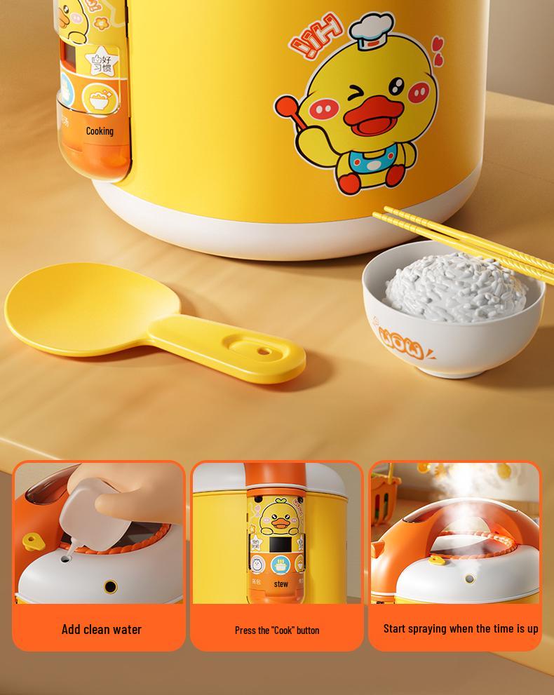 Kids' Pretend Play Kitchen Set: Baby Cooking Toys for Girls Ages 1-3