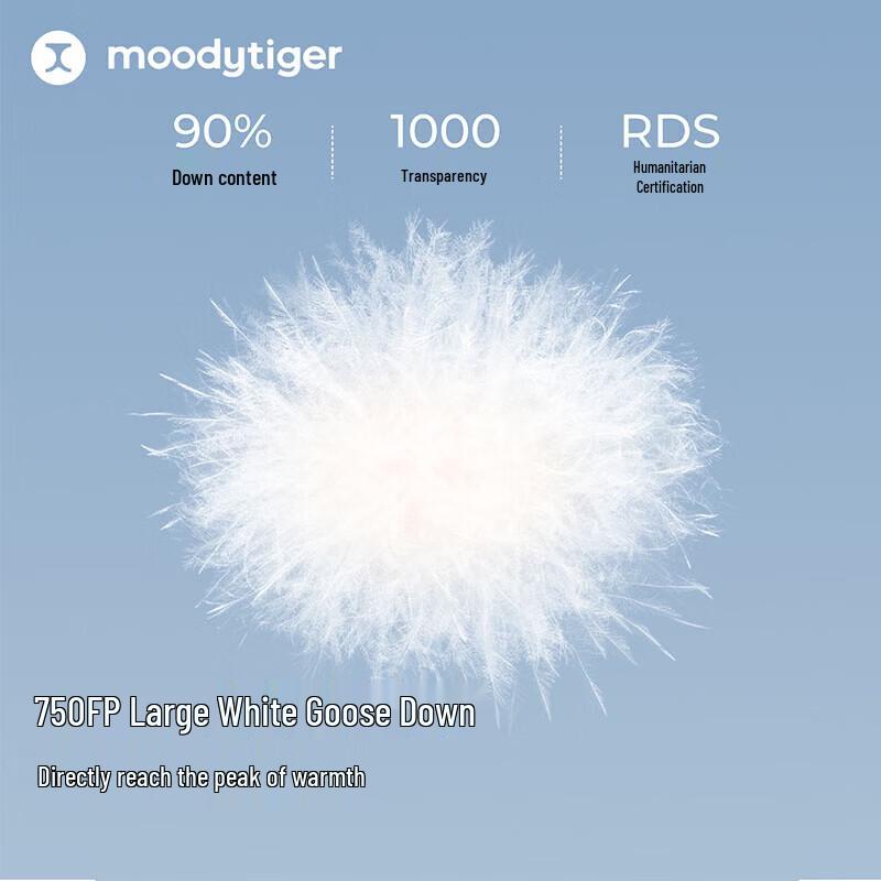 Детская ветрозащитная водоотталкивающая пуховая куртка Moodytiger