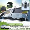 Для Toyota Corolla E120 Аксессуары 2002~2008 2005 Автомобильная сетка Магнитные шторки Боковые шторки-заслонки для автомобиля Автоаксессуары