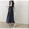 Большая юбка летнее платье свободного покроя из хлопка и льна большого размера