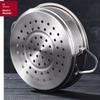 16-32cm Steamer Basket 304 Stainless Steel Pot Steaming Grid New Food Steam Rack  Kitchen Use