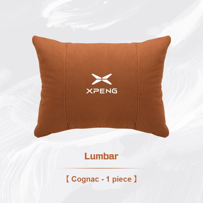 2026 Для Xpeng G6 P7 G3 G3i G9 P5 X9 X2 N5 F30 H93 2020 2026 Замшевая Автомобильная Подушка для Шеи Подголовник Подушка для Поясницы Защита Позвоночника