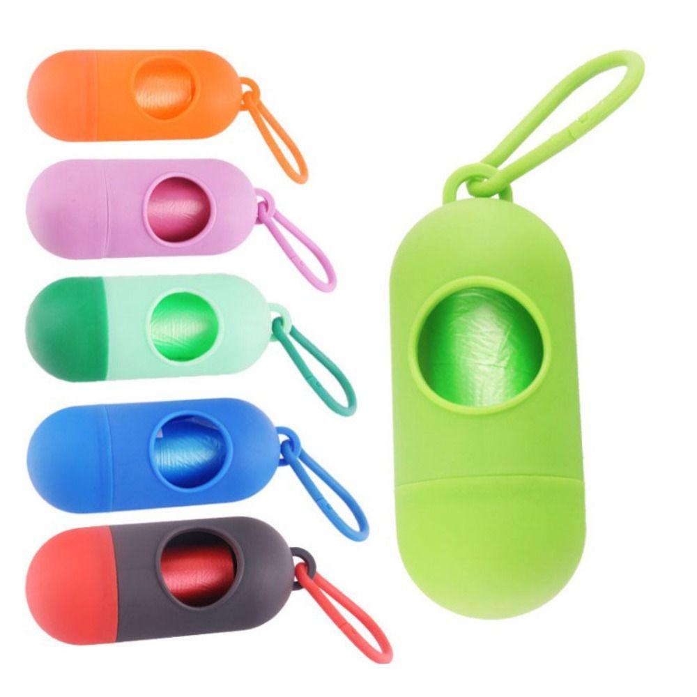 Cat Puppy Trash Sack Case Carrier Garbage Storag Box Pet Waste Bag Holder Dog Poop Bags Dispenser