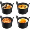 2шт. Аэрофритюрница Яйца Пашот Чашки Силиконовые Торты Маффины Кексы Формы Выпечка Заварной Крем Тарт Пирог Десерты Яйца Пашот Машина