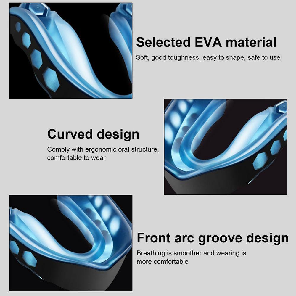 Аксессуары для бокса из ЭВА, защита для зубов, защита для зубов для взрослых, футбольная капа, спортивная капа