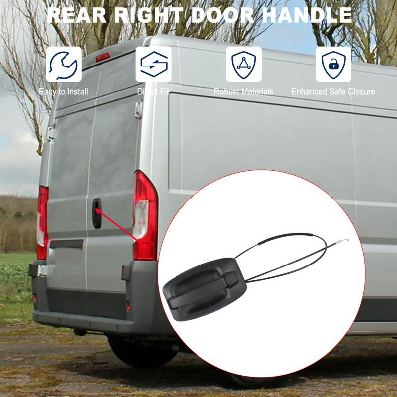 Для Fiat Ducato Peugeot Boxer Citroen Relay 2006- Ручка задней боковой сдвижной двери с жгутом проводов 735426421 1616303080