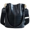 Women Crocodile Pattern Leather Bag Shoulder Messenger Handbag Bag CODE