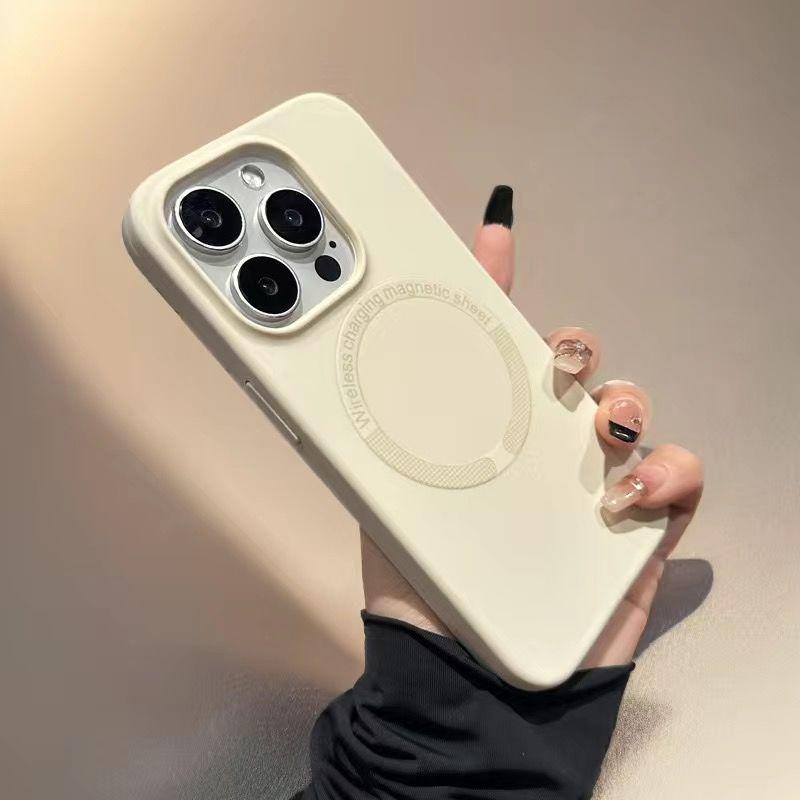 Чехол MagSafe Liquid Silicone для телефона Apple iPhone 16Promax — мягкий силиконовый чехол, устойчивый к падениям, для Apple iPhone 16/15/14/13/12/Pro/Promax