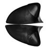 For Skoda Octavia - Car Rearview Side Mirror Cover Wing Cap Exterior Sticker Door Rear View Case Trim Carbon Fiber Look