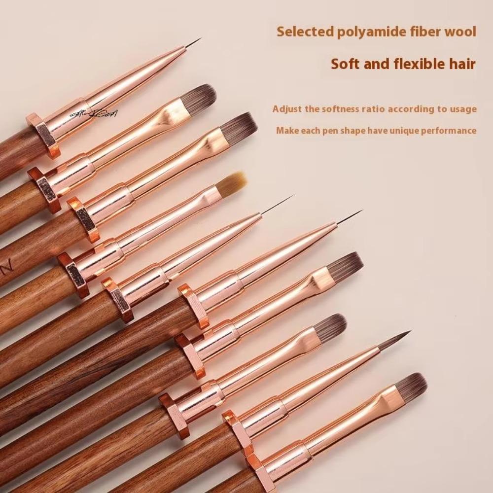 Portable Nail Design Pen Pen Rack Design Pen Detail Brush New Drawing Tool Nail Salon