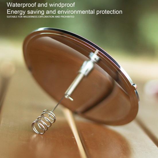 Солнечное искровое зажигание для кемпинга, портативное и легкое устройство аварийного зажигания для выживания в кемпинге, ветрозащитный воспламенитель, аварийный комплект для путешествий