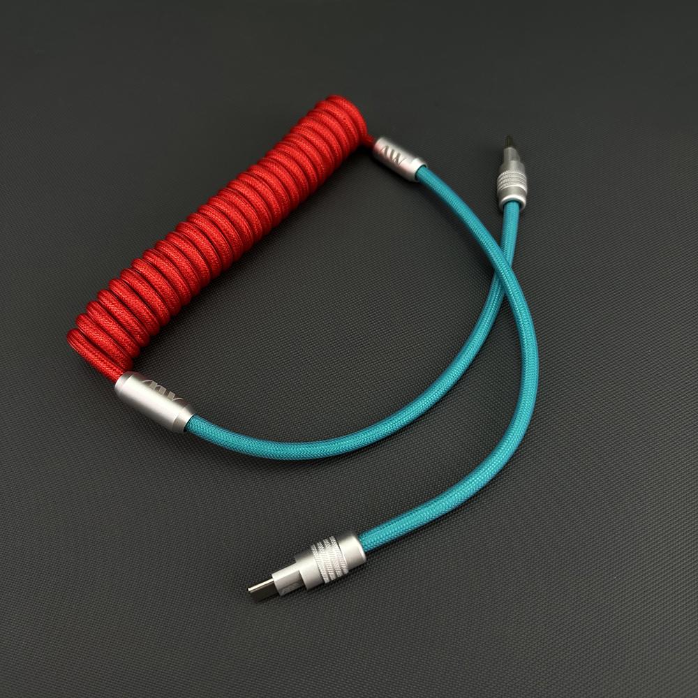 Spring Pull Telescopic 66W 3A USB Type C Micro USB Fast Charging Cable for iPhone Android Phone Accessories Car USB Data Cable