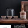 Портативный дорожный чайный набор из грубой керамики Chaxun