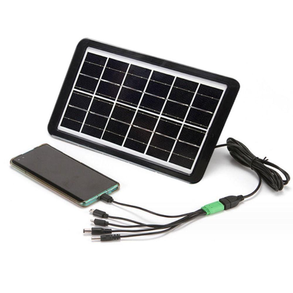 Monocrystalline Solar Mobile Phone Chargers Emergency Charging System  for Camping Hiking RV Marine