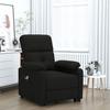 VidaXL Electric Massage Armchair Black Fabric 3073814