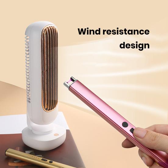 Electric Rechargeable Igniter Windproof Compact Size Portable Barbecue Stove Igniter Camping Accessories