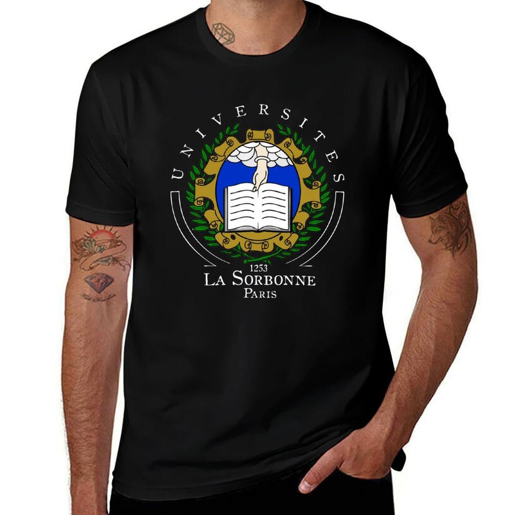Universite Paris La Sorbonne Tshirt Casual Holiday Short Sleeve Tee