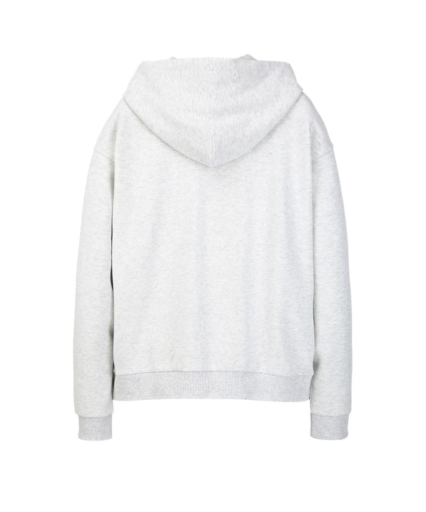 Jillstuart Newyork Men [New York Sweat] Urbanshell Zip-Up Hoodie - Ivory (Jnts6A812Iv)