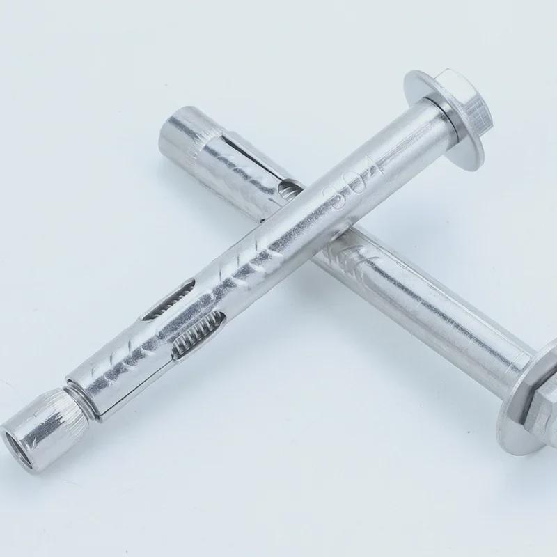 Болт-расширитель с шестигранной головкой из нержавеющей стали M6/M12