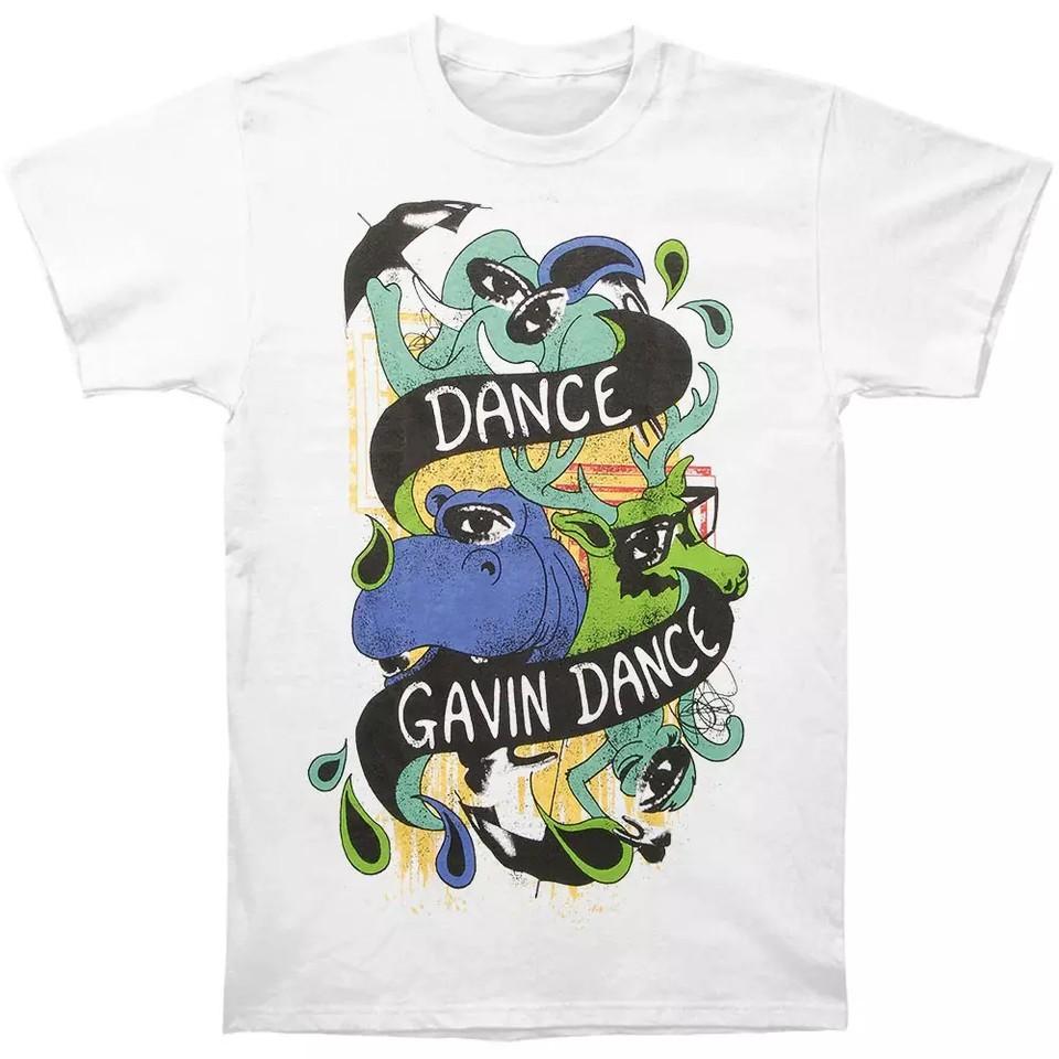 New Dance Gavin Dance Band Gift For Fan All Size S to 5XL White Tshirt Unisex T-Shirt