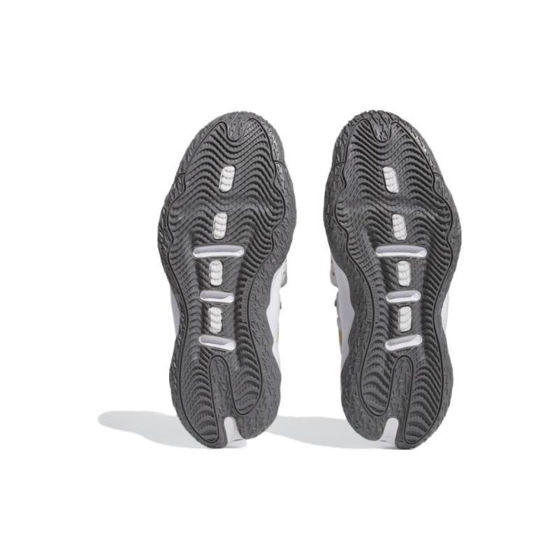 Adidas Dame 8 Extply Light Solid Grey Gold Metallic Sneakers IG8086