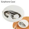 Round Shaped Carry Pouch Pocket Data Line Box Earphone Case Wire Cable Organizer Jewelry Protective