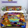 3pcs Duvet Cover Set (1*Duvet Cover + 2*Pillowcase, Without Core), Scooby Print Bedding Set, Bedroom Decor, All‑Season, Birthday Gift