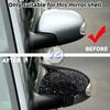 Черные накладки на боковые зеркала для Volkswagen VW Beetle 2002-2010 Корпус зеркала заднего вида Автомобильные аксессуары