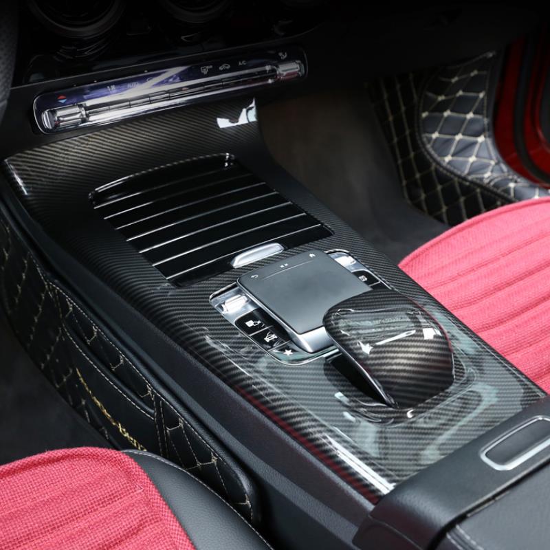 Для Mercedes Benz A CLA Class W177 C118 A180 A200 A220 защитная накладка консоли, пластиковые наклейки, аксессуары для автомобиля
