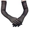 Anti-UV Party Dress Long Finger Mesh Gloves Ultra-Thin Gloves Sunscreen Mittens Elasticity Mittens