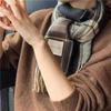 Ретро клетчатый шарф женский зимний корейский Дун Дэмун японский имитация кашемира шаль того же стиля универсальный шарф