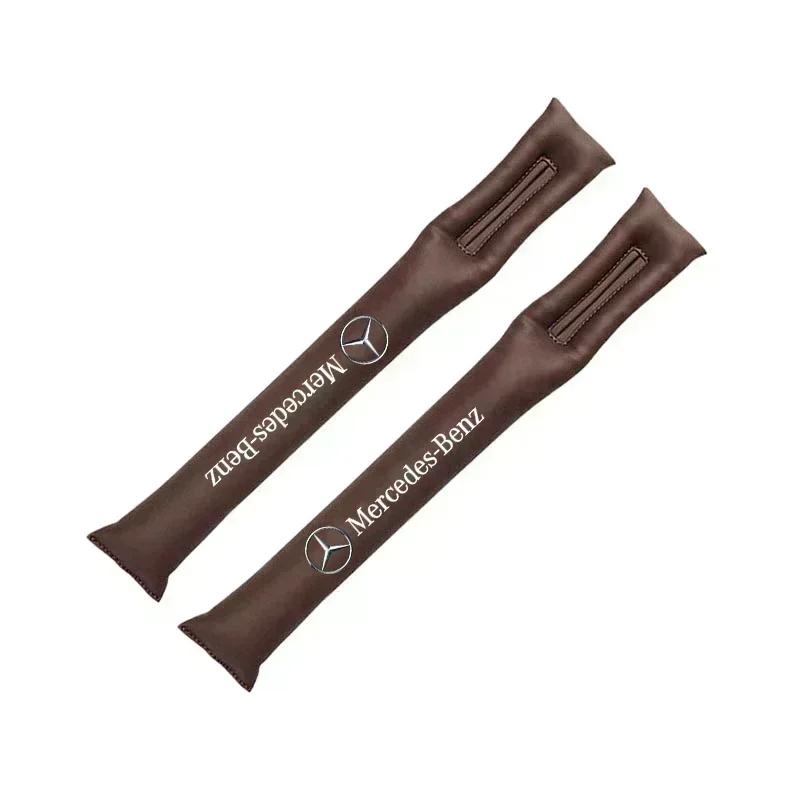 2Pcs Carbon Fiber Car Interior Seat Gap Plug Filler Pad For Mercedes Benz AMG W177 W176 X166 X167 C257 C218 X253 C118 C117 H247 o1