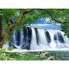 Diamond Mosaic Landscape Waterfall Tree Full Round Diamond Painting Scenery Rhinestone Cross Stitch