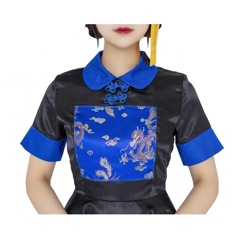 Party City Косплей Kyoshi Girl Женская Черный Синий