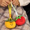 Новый Фруктовый Лимон Банан Плюшевый Подвеска Милый Яблоко Груша Плюшевая Игрушка Каваи Овощ Помидор Хурма Плюшевая Кукла Украшения для Рюкзака