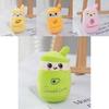 Adorable Plush Fruit Boba Tea Cup Keychain 12cm Stuffed Toy Backpack Charm