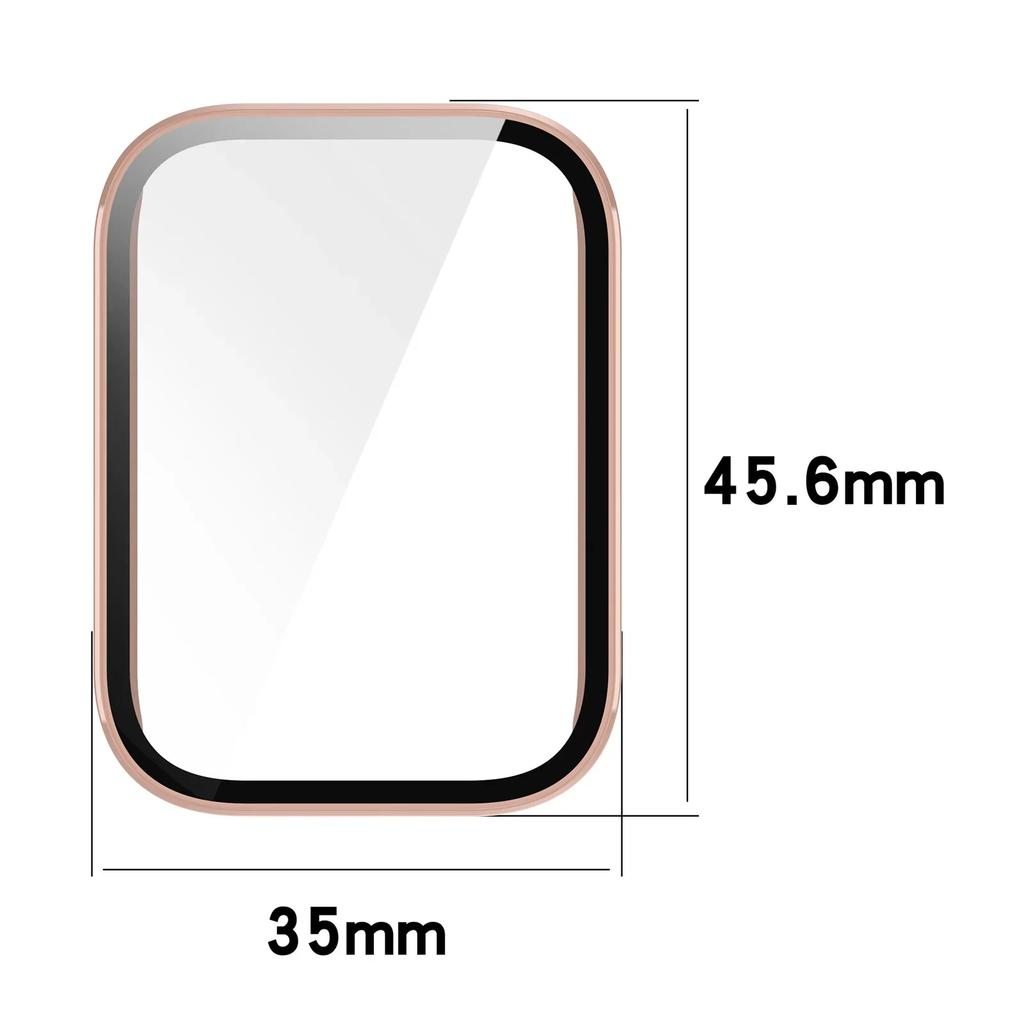 Стекло+Чехол для умных часов Xiaomi Mi Band 9 Pro Защита всего экрана из ПК с бампером для MiBand 8 9 Pro Закаленное стекло Аксессуары