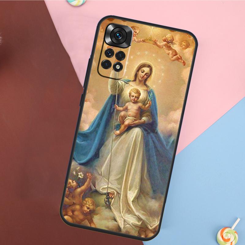 Чехол Дева Мария для Xiaomi Redmi Note 14 13 12 9 10 11 Pro 9S 10S 11S 12S Redmi 14C 10C 12C 13C