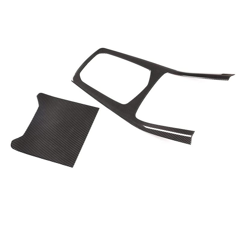 ABS Carbon Fiber Car Gear Shift Panel Cover Trim for BMW X5 G05 2019 2020 2021 Car Interior Accessories