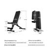 Integrated Squat Rack with Weight Bench