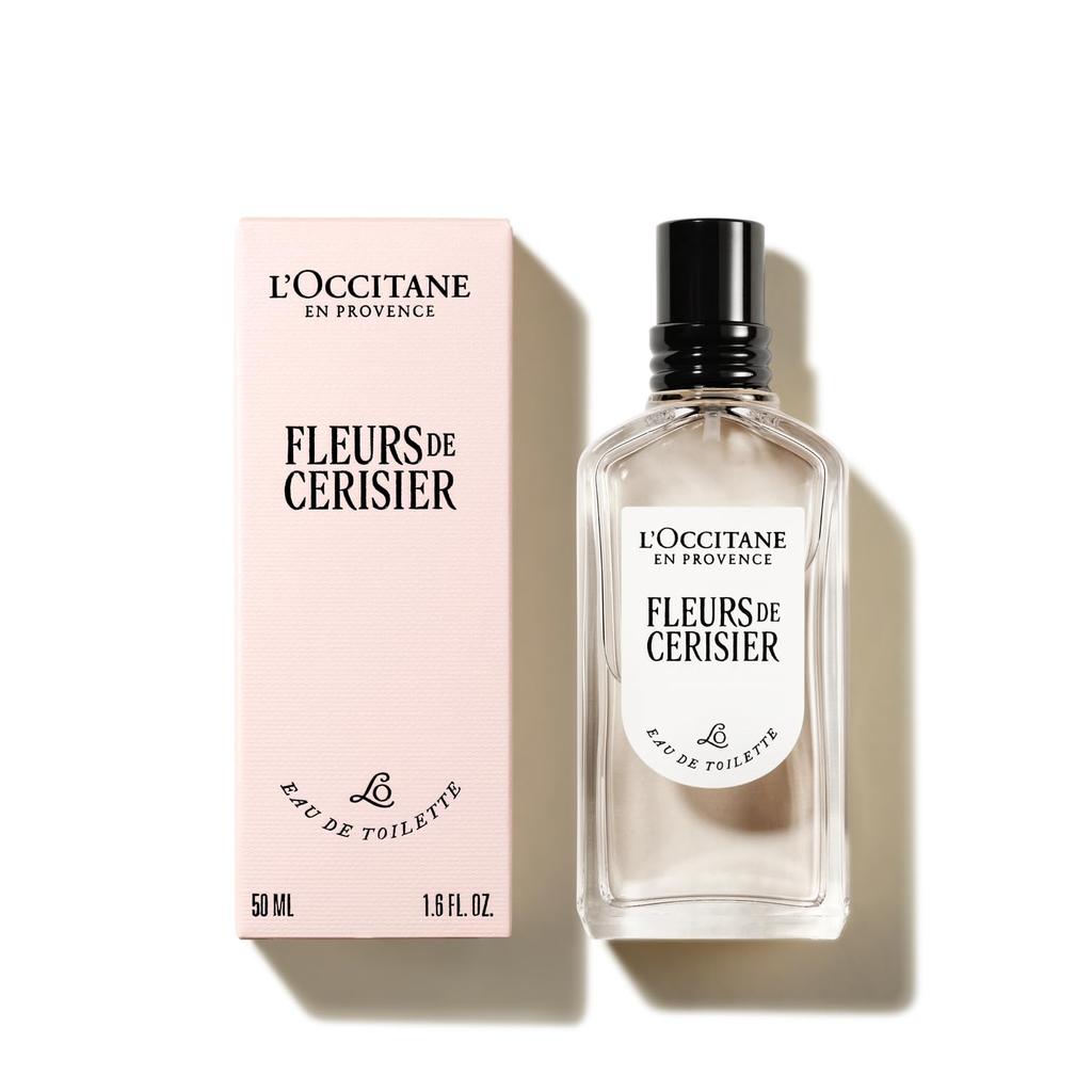 Fleur de Sourisier Sakura Туалетная вода Популярная для мужчин и Подарок на день рождения L'OCCITANE (вишня в цвету) Туалетная вода, 50 мл, Парфюм, Аромат, Женщины,