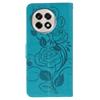 Phone Case For OnePlus Ace 5 5G/Ace 5 Pro 5G/13R 5G Wallet Stand Imprinted Rose Butterfly PU Leather Cover