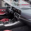 Для BMW 3-4 серии G20 G26 2020-2025: декоративные накладки на центральную консоль и приборную панель.