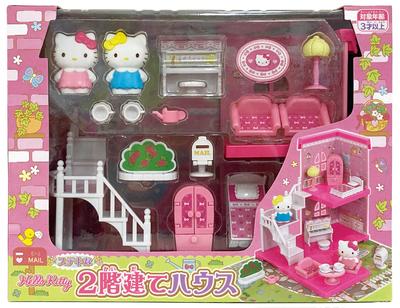 Muraoka Hello Kitty Wonderful House Toy Ролевые игры для девочек от 3 лет и старше 2-этажный