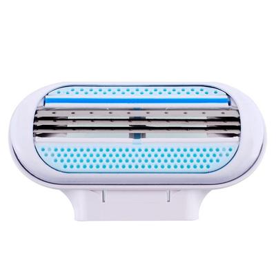 24 шт. Бритвенные лезвия Crazy Feng 1 шт. Для женщин 3 лезвия для бритья уход за кожей аксессуары для удаления волос на теле