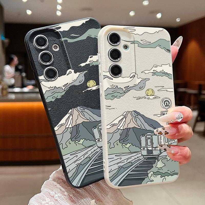 Аниме Чехол для Samsung Galaxy S25 Ultra Capa S24 Ultra S23 S22 Plus S21 FE A15 A16 A25 A26 A34 A35 A36 A54 A55 A56 5G Чехол